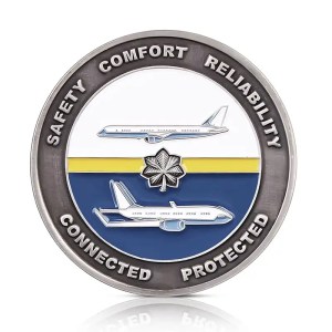 "connected-protected"-aviation-challenge-coin