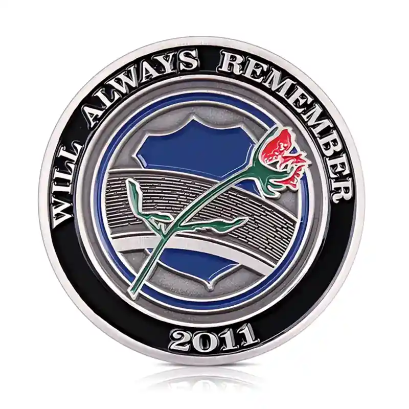 memorial anniversary challenge coin