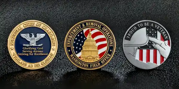 Custom Challenge Coins - MGM Crafts Personalized Military & Corporate Coins