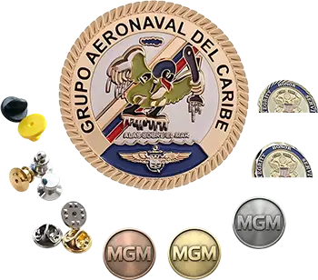 Custom challenge coins option - personalized challenge coins with plating, edge, texture & packaging customization choices