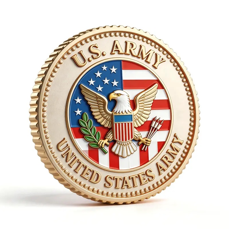 3D Challenge Coins Style