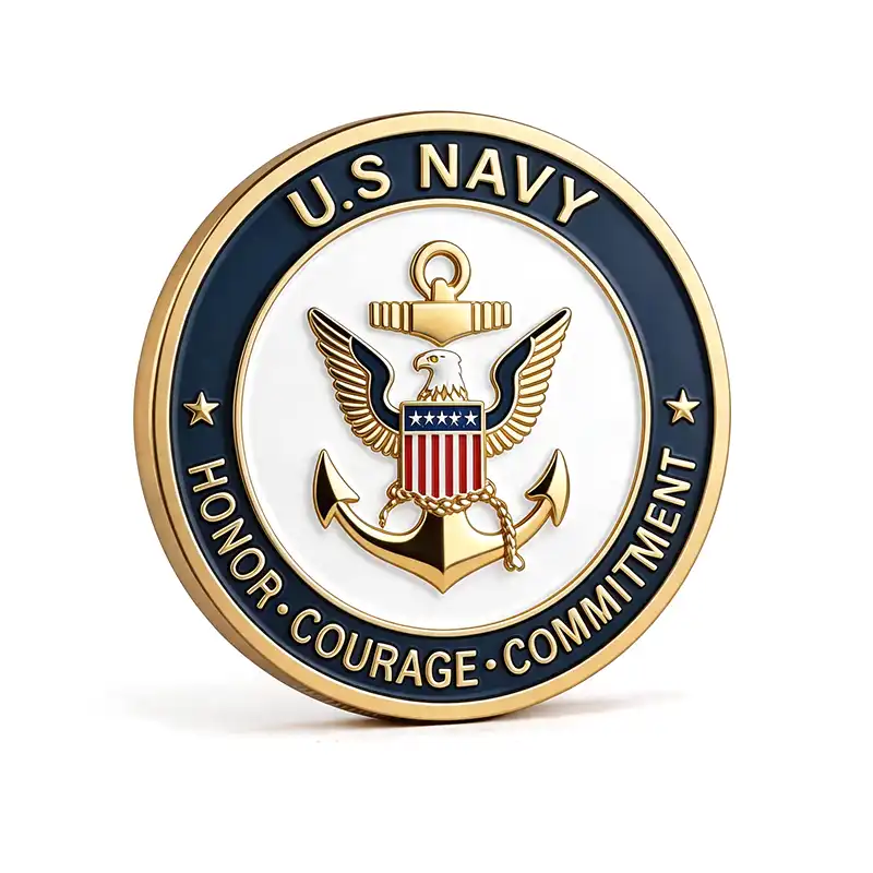 Custom Navy Challenge Coins