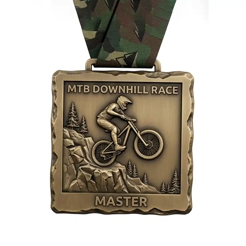 MIB downhill race medal
