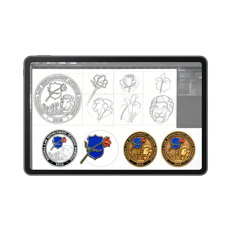 custom challenge coins free design