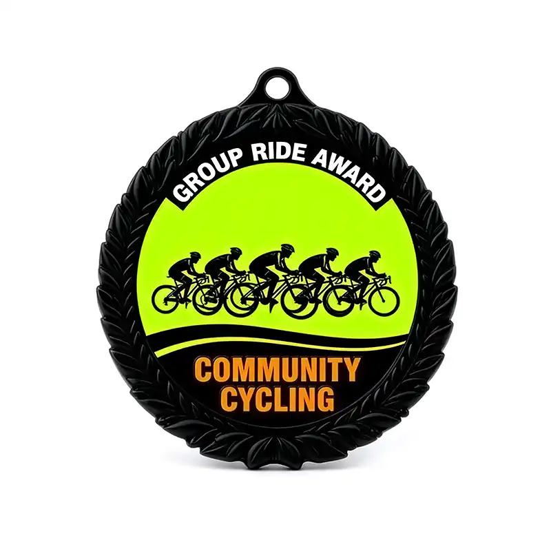 Community Cycling Group Ride Award Medal