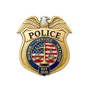 custom police badges